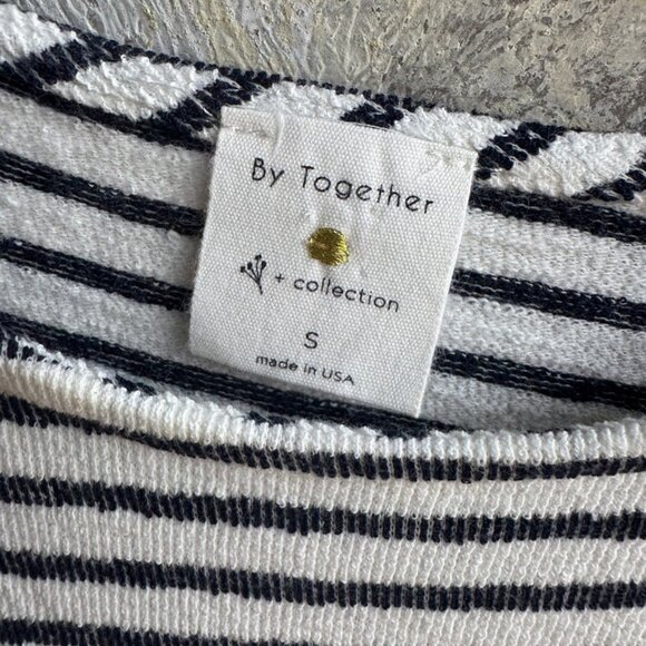 By Together Sleeveless Striped Pocketed Shirt Dress Women's Size S. - Picture 3 of 8